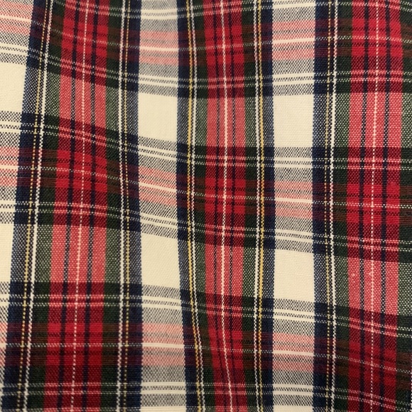 Gap red plaid cotton button down shirt - Picture 2 of 4